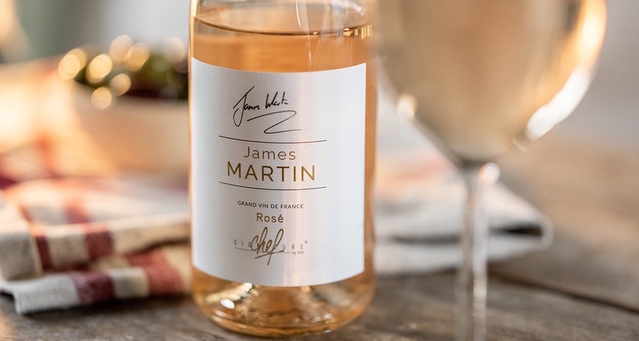 James Martin Chef rose wine